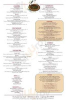 Nine Bistro menu