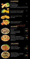 Thai Zaab menu