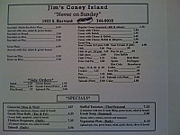 Jim's Coney Island & Never On Sunday unknown