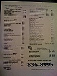 Hero's Subs & Burgers menu