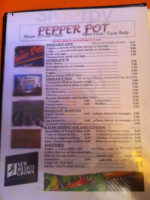 Pepper Pot menu