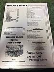 Holmes Place menu