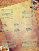 Amigos menu