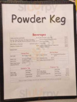 Powder Keg menu