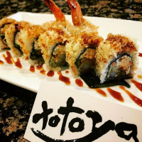 Totoya Sushi Tapas food