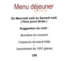 Le DIV'20 menu
