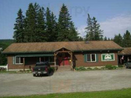 Log Haven And Lounge outside