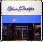 Blue Pacific Grill outside
