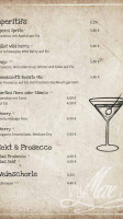 Cocktailbar Burger Villa Max menu