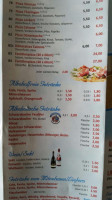 Fantasia SUhl PIzza Doner Haus menu