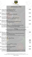 Waldgasthaus Zum Kuckuck menu
