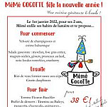 Meme Cocotte menu