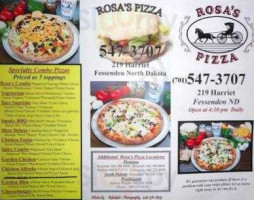 Rosa's Pizza food