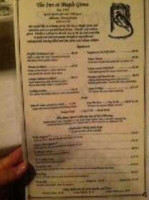 Inn At Maple Grove menu
