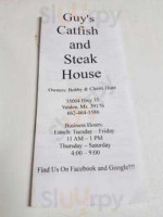 Guy's Catfish And Steak House food