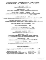 Pier 87 Grill menu