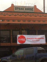 Sawyers Steakhouse outside