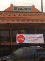 Sawyers Steakhouse food