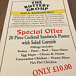 The Buttery Sandwich Deli menu