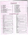 Red Mermaid Bistro menu