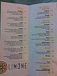 Pizzeria Limone menu