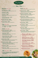 Joe Company Cafe menu