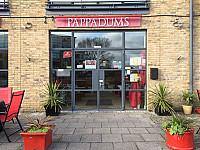 Pappadums outside