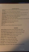 Seldom Inn menu