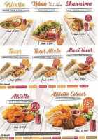 Kebab Corner menu