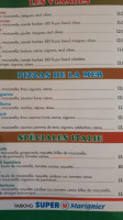 Pizza Les Clus menu