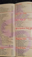 Arva Inn menu