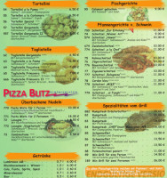 Pizza-blitz menu