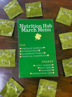 Nutrition Hub menu
