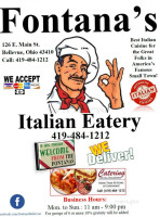 Fontana's Italian Eatery food
