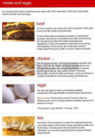 McDonald's Restaurant C/O T. Meyers Enterprises. menu