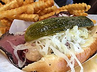 Johnniebeefs Chicago Style Hot Dogs food