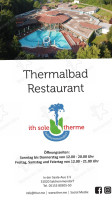 Ith Sole Therme menu