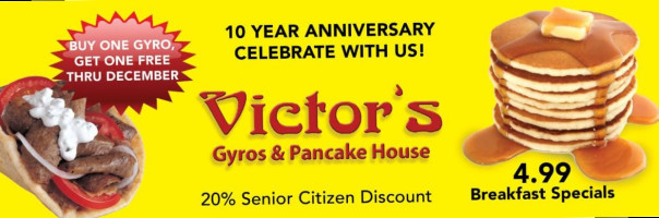 Victor's Gyros Pancake House inside