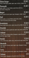 Cabanat Pizza menu