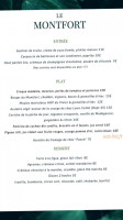 Le Tire Bouchon menu