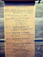 Rodolfo Pizza menu