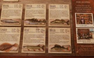 Kutterfisch Manufaktur menu