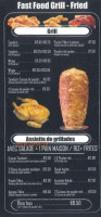 Mister Fast Food menu