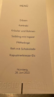 Essigbrätlein menu