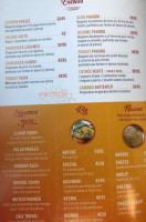 Saveurs De L'inde menu