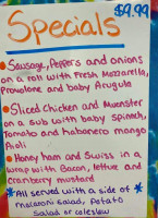 Twin Pond Farm Country Market menu