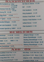 Janice's Barbeque Pit menu