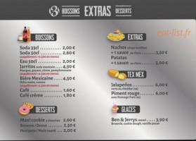 Ti Burrito menu