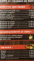 La GrilladiÈre Reims menu