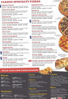 Master Pizza menu
